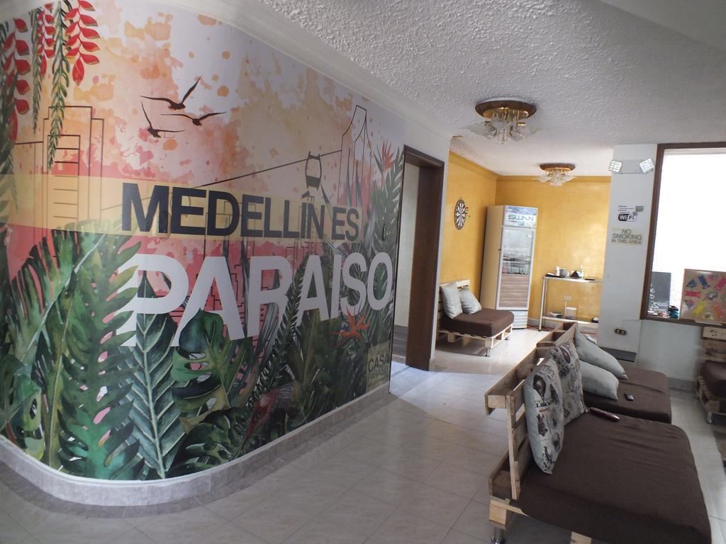 Hostal Casa Paraiso Медельїн Екстер'єр фото
